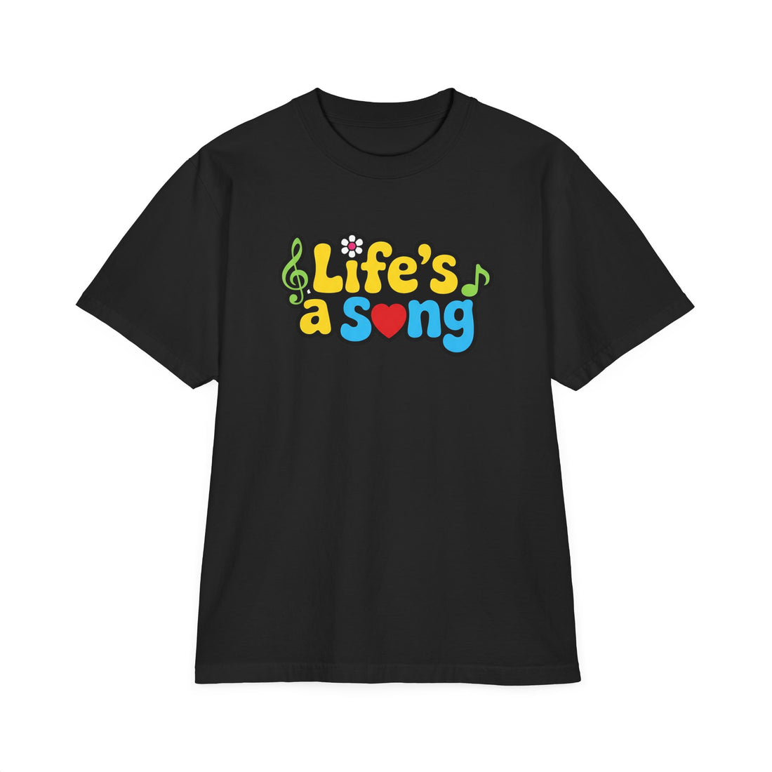 Unisex Garment-Dyed Drop-Shoulder T-Shirt