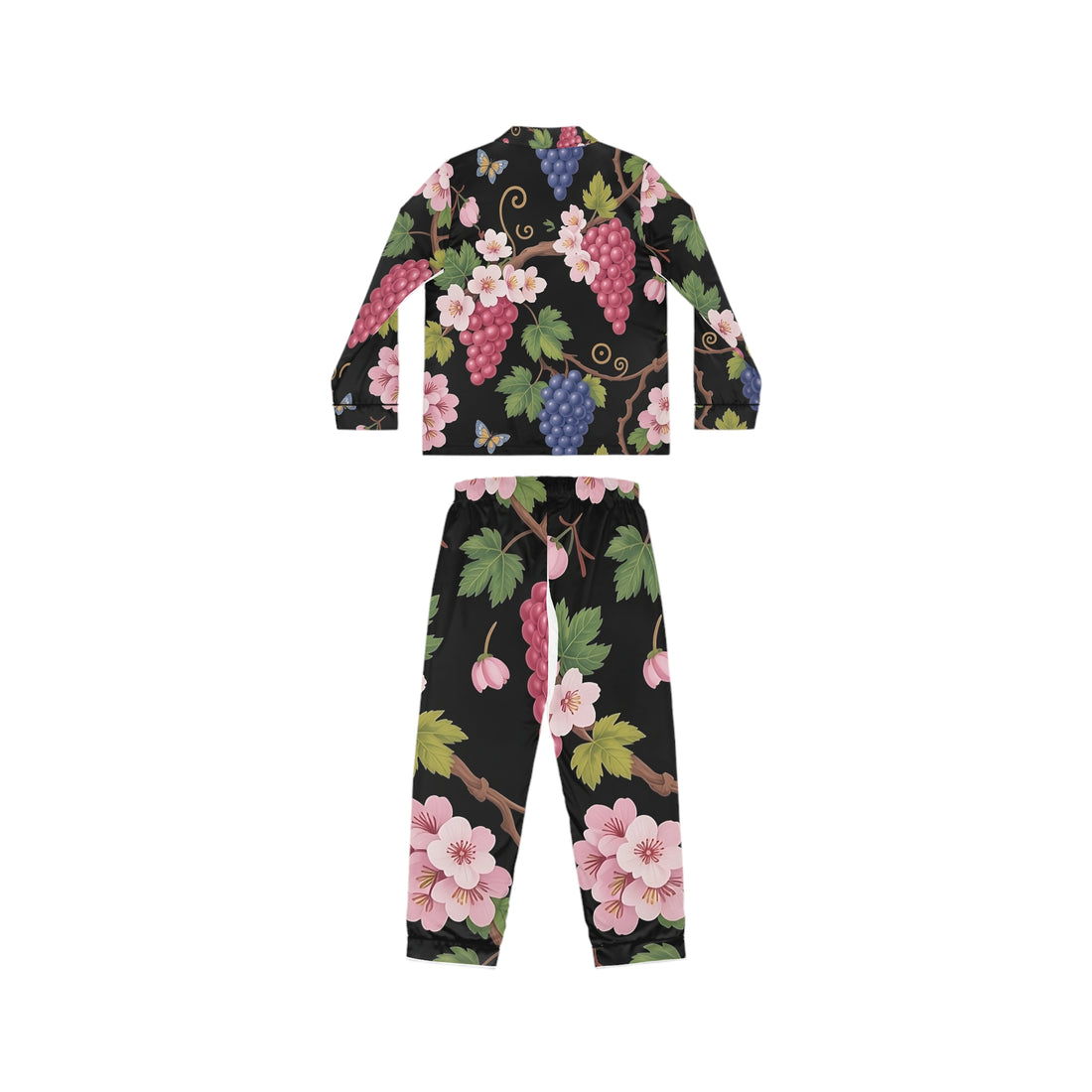Women's Satin Pajamas (AOP)