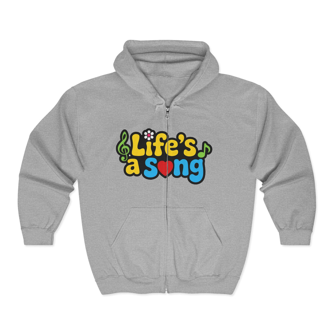 Unisex Heavy Blend™ Full Zip Hooded Sweatshirt